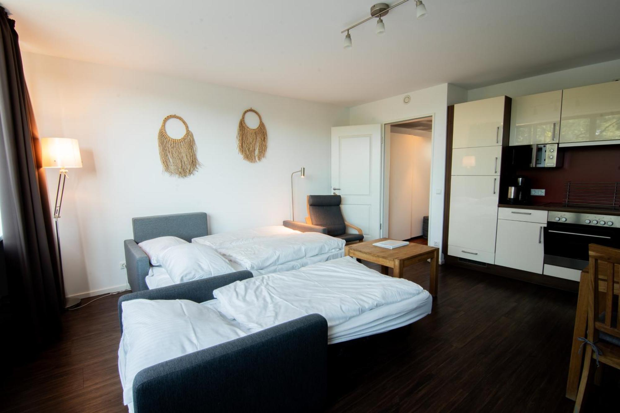 Apartments Am Suedkanal Хамбург Екстериор снимка
